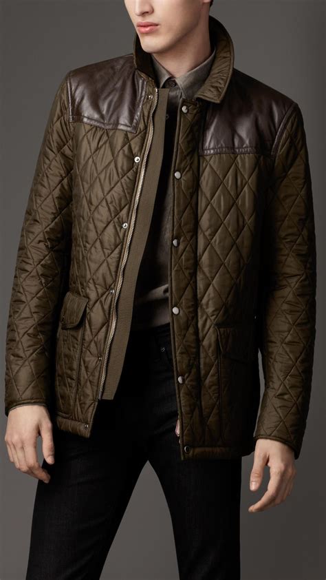 burberry leather lapel jacket|burberry jackets official site.